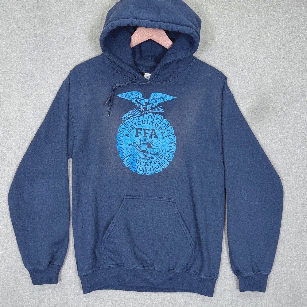 Vintage FFA Agricultural Gildan Hoodie Men S Education Y2K Pullover Sweatshirt